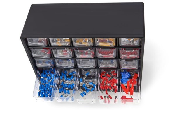 HBM 1012 Delig Kabelschoen Assortiment in 25 Laden Ladenkast - Afbeelding 5