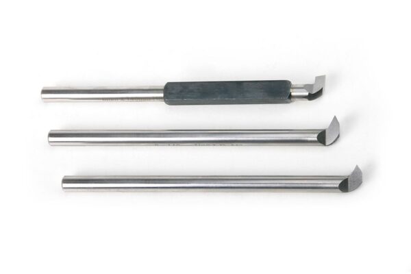 HBM 8 mm 4 Delige HSS Binnendraaibeitelset met Spanhuls