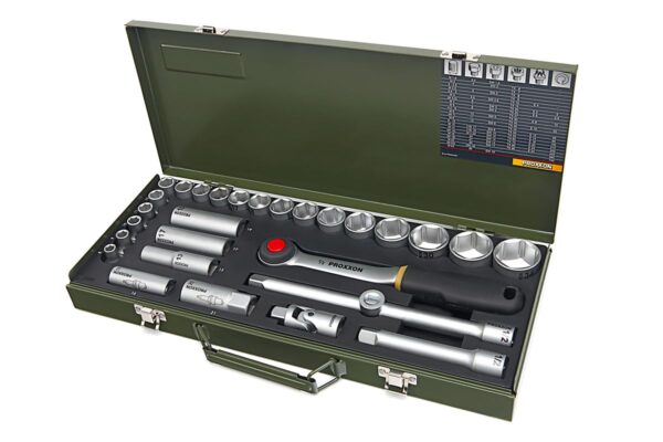 Proxxon 23000 - 29 Delige 1/2 inch Doppenset