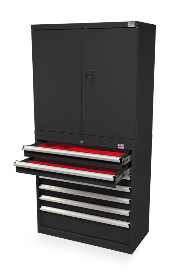 HBM Profi Combinatiekast Zwart - Bild 3
