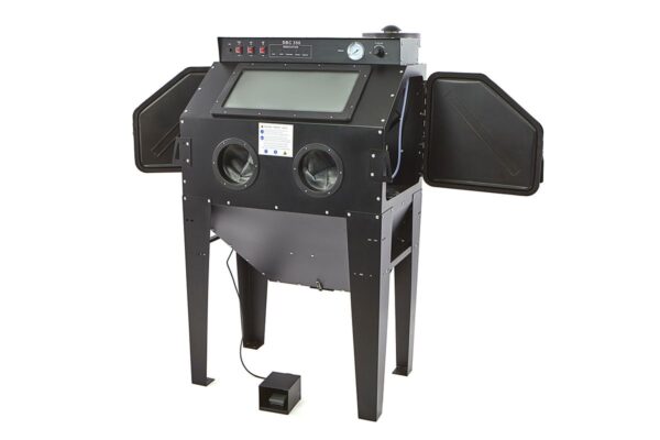 HBM SBC 350 Straalcabine met Afzuiging - MAT ZWART - Image 2