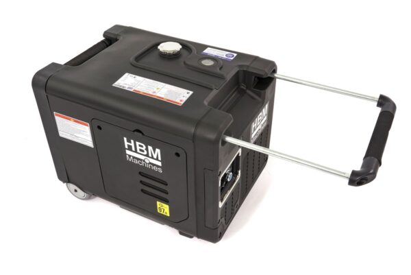 HBM 4000 Watt Inverter Generator, Aggregaat Met 223 cc Benzinemotor 2 x 230 V / 2 x 12 V - Afbeelding 5