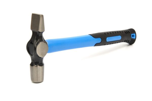 HBM penbankhamer met anti slip glasvezel steel 250 gram - Afbeelding 2
