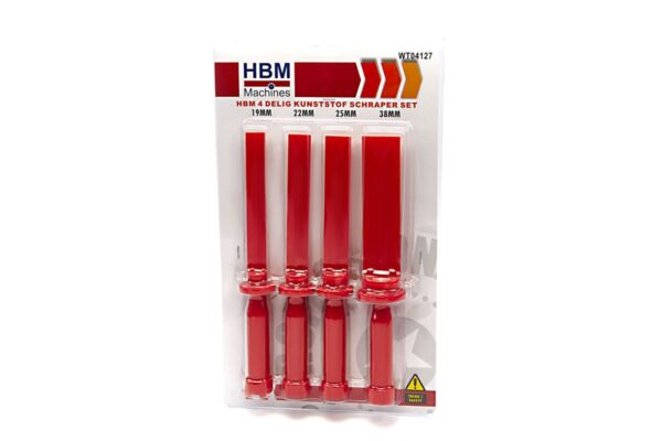 HBM 4 Delig Kunststof Schraper Set - Afbeelding 2