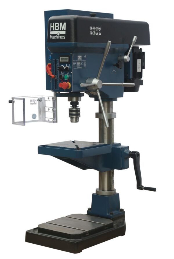 HBM industriële variabele Kolomboormachine 25 mm, 230 Volt