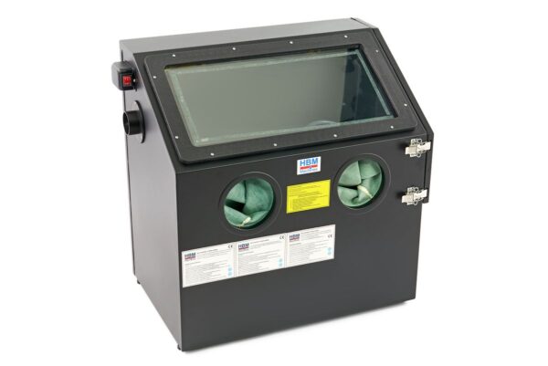 HBM SBC 110 Straalcabine - ZWART - Afbeelding 2