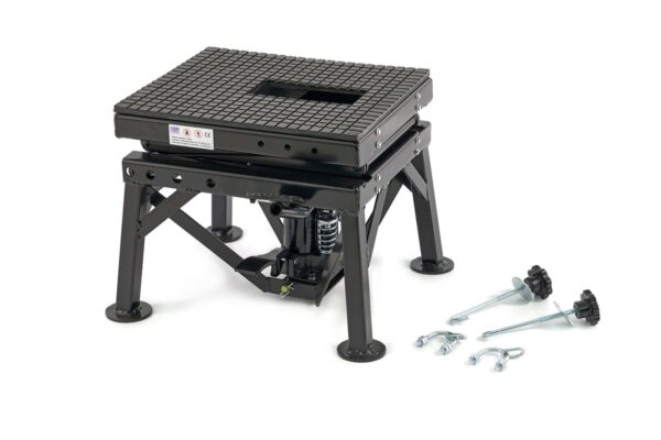 HBM 135 kg Motorheftafel - ZWART - Afbeelding 8