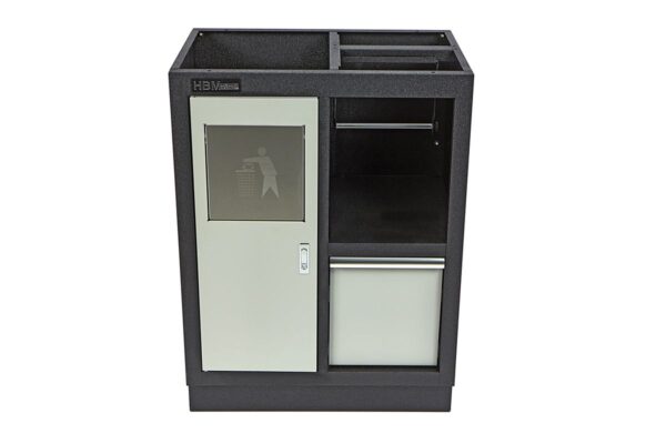 HBM Afvalbak en Papierhouder Voor Werkplaatsinrichting - Image 2