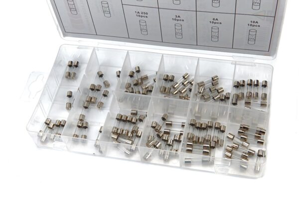 HBM 100 Delige Glaszekeringen Assortiment - Afbeelding 2