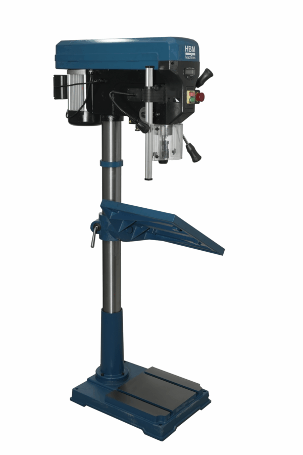 HBM 32 mm Kolomboormachine Vloermodel Met Digtale Uitlezing 230 Volt - Afbeelding 6