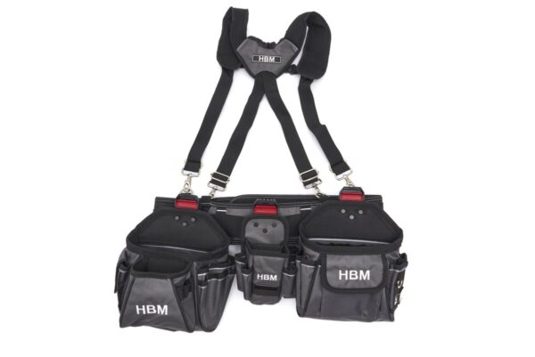 HBM gereedschapgordel met 3 verwijderbare holsters