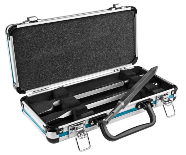 Makita D-42357 SDS-Plus 3 Delige Beitelset in Koffer - Afbeelding 3