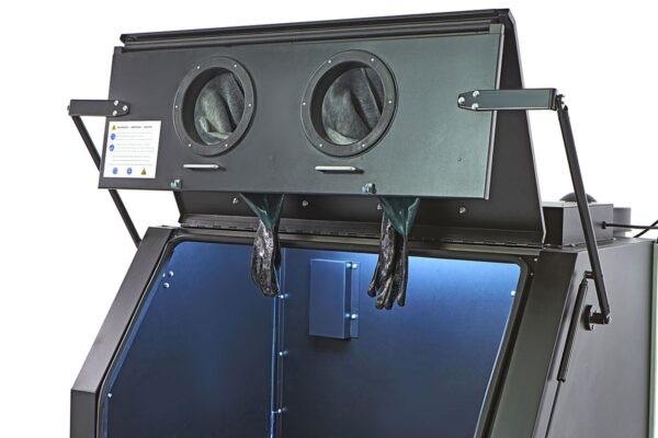 HBM SBC 990 Straalcabine met Afzuiging, matzwart - Image 5
