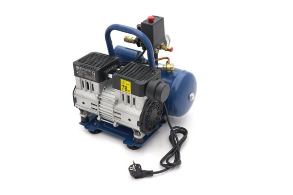 HBM 6 Liter Low Noise olie vrije Compressor - Afbeelding 6