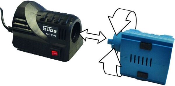 Güde 94106 universele slijpmachine GUS 1100 3-in 1 - Afbeelding 2