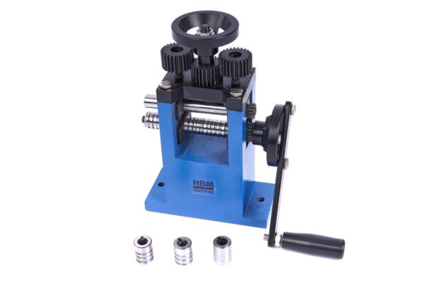 HBM Professionele Strekwals, Juwelierswals Met 4 Rollen