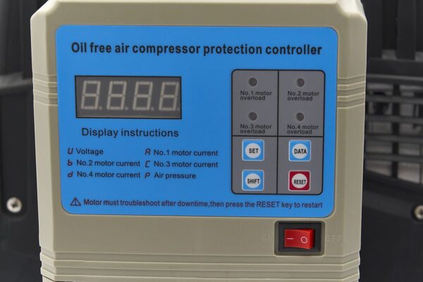HBM 120 Liter Low Noise Compressor - Model 2 - Afbeelding 11
