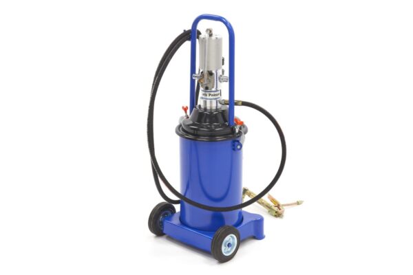 HBM 12 Liter Mobiele Pneumatische Vetpomp 300-400 Bar Persdruk - Image 3