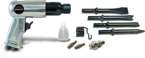 Stanley pneumatische hamerkit 1/4 inch 10-delig - Afbeelding 2