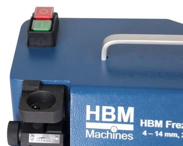 HBM frezenslijper 4 - 14 mm, 2, 3 en 4 lips - Afbeelding 4