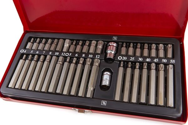 HBM 40 Delige Inbus, Torx en Veeltand Bitset - Image 2