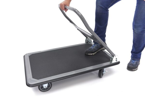 HBM 350 Kilo Opvouwbare Transportwagen, Transportkar met rem - Image 10
