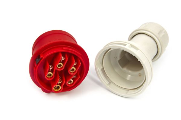 HBM Cee Form Stekker 400 Volt 32A, 5 Polig, 6h, IP44 - Afbeelding 2