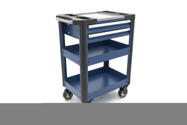 HBM gereedschapstrolley met twee laden, 68 cm - Afbeelding 2