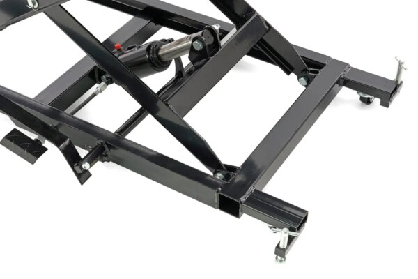 HBM 450 kg motorheftafel – hydraulisch, verstelbaar, antislip platform - Afbeelding 9
