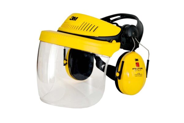 3M PELTOR G500 Combinatie met Optime I gehoorkap en 5F-11 Vizier