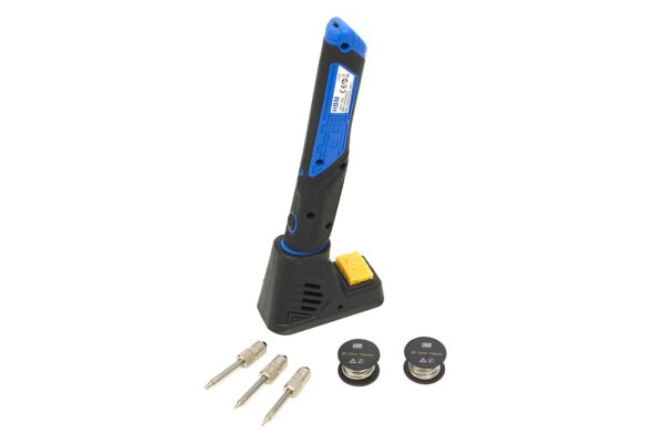 HBM Professionele 3,6 Volt 8 Watt Soldeerbout op Accu Inclusief 3 Soldeertips