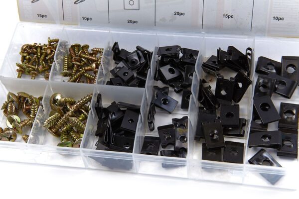 HBM 170 Delig Schroeven en Bolt Clips, Clips met Schroefdraad assortiment - Afbeelding 3