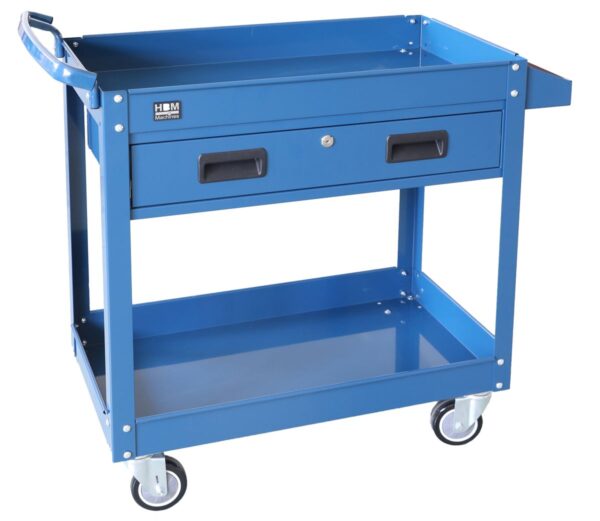 HBM gereedschapstrolley 90 cm, blauw