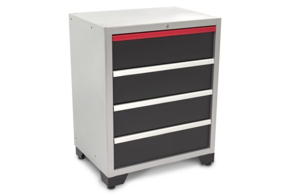 HBM 4 Laden Deluxe Professionele Gereedschapskast voor Werkplaatsinrichting - Afbeelding 3