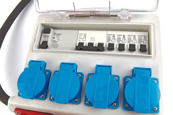 HBM 3 x 400 Volt en 4 x 230 Volt Verdeelblok - Randaarde - Afbeelding 7