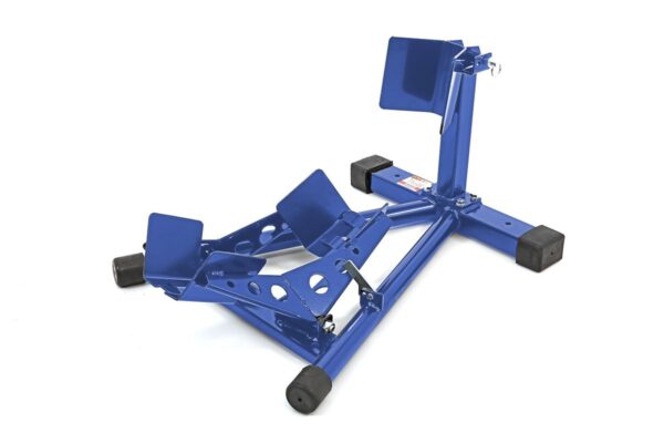 HBM motorfiets inrijwielklem model 1, blauw - Afbeelding 2