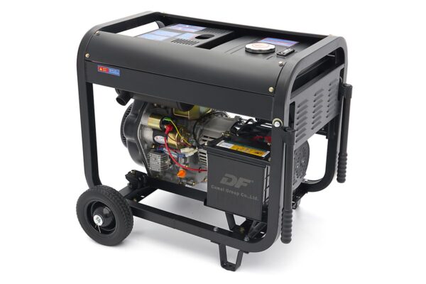 HBM 3000 Watt Generator, Aggregaat Met 418 cc Dieselkrachtstroom Motor, 400V / 230V - Afbeelding 5