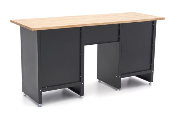 HBM 171 Cm Werkbank Met 6 Laden 1 Deur en Massief Houten Werkblad - Afbeelding 3