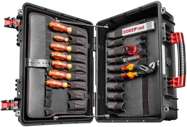 Gedore gereedschapskoffer elektricien 89-delig, 3301643 - Afbeelding 3