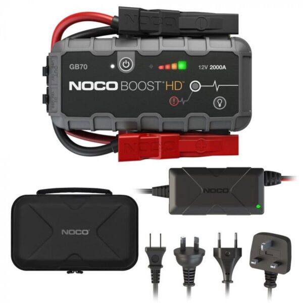 Noco startbooster lithium GB70Combi 12V 2000A, met accessoires - Afbeelding 3