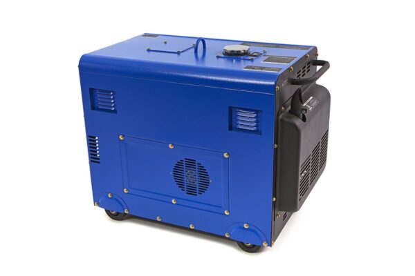 HBM 7900 Watt Standby Generator, Aggregaat Met 498 cc Dieselkrachtstroom Motor, 400V/230V/12V - Afbeelding 6