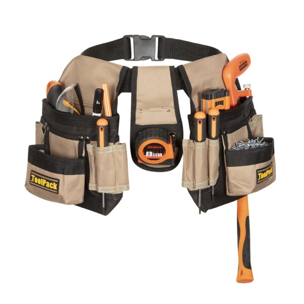ToolPack klassieke gereedschapsgordel, dubbele houders - Image 2