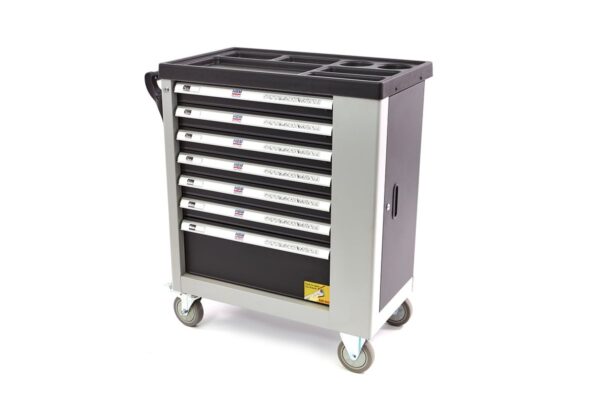 HBM Luxe gereedschapswagen met 7 laden - 77 cm - grijs - Bild 5