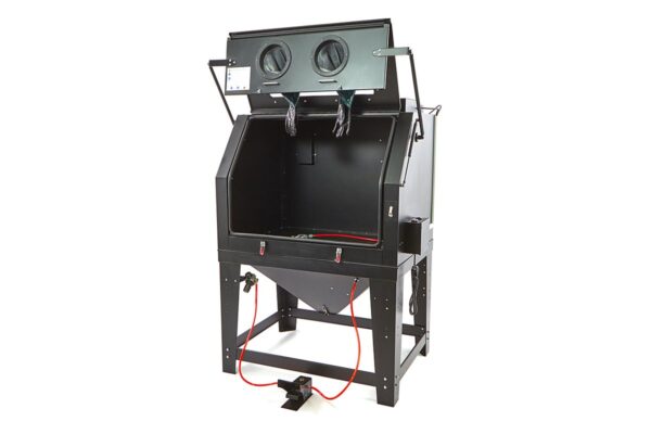 HBM SBC 990 Straalcabine met Afzuiging, matzwart - Image 2
