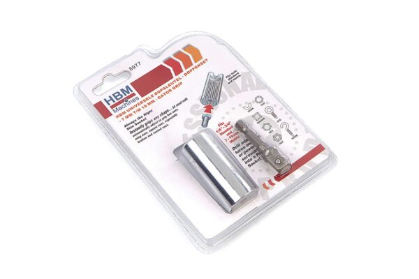 HBM Universele Dopsleutel - Doppenset - 7 mm t/m 19 mm - Gator Grip - Afbeelding 4