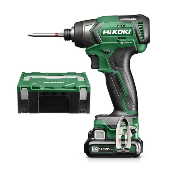 HiKOKI accu slagschroevendraaier, 12 Volt 4,0 Ah, WH12DDWHZ - Afbeelding 2