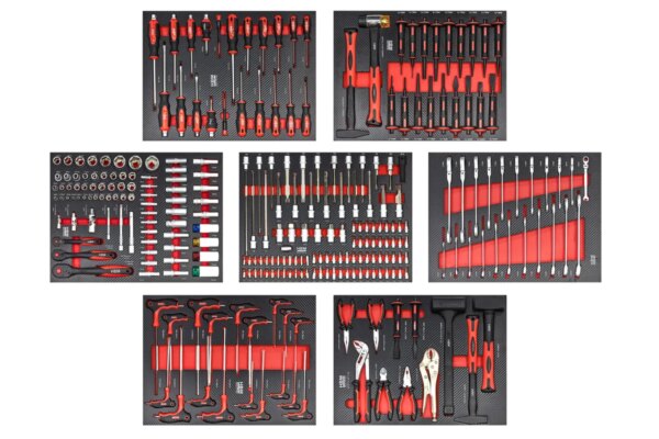 HBM XL Premium Gevulde Gereedschapswagen met Deur - 274 Delig - Afbeelding 3