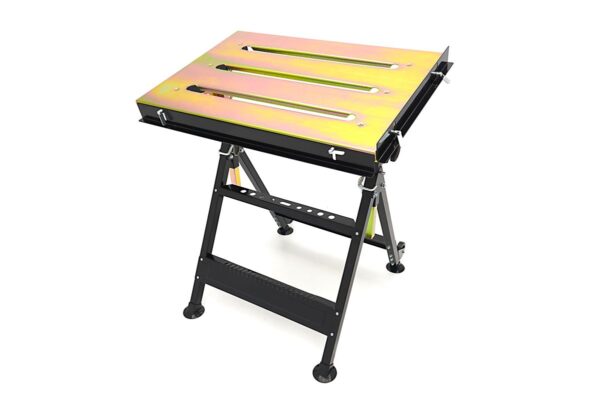 HBM lastafel, kantelbaar en in hoogte verstelbaar, 760 x 510 mm - Afbeelding 2