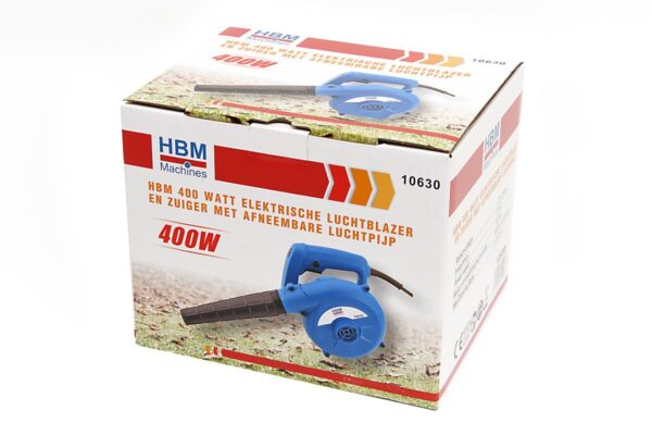 HBM 400 Watt Elektrische Luchtblazer en Zuiger met Afneembare Luchtpijp - Afbeelding 7