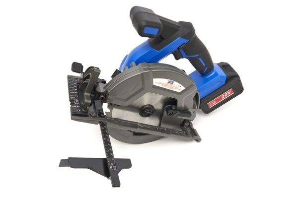 HBM Professionele Koolborstelloze Accu Cirkelzaag 165 mm 20 Volt 4,0AH - Afbeelding 7